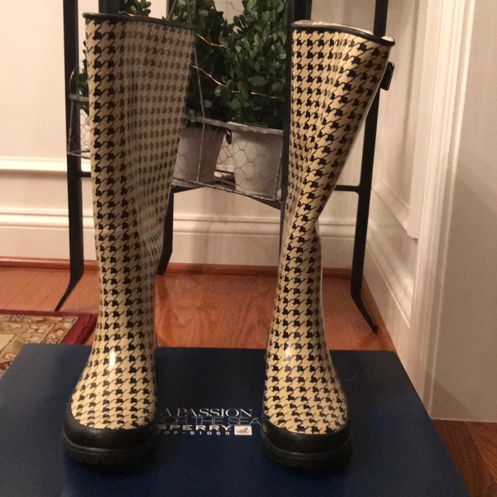 Sperry top-slider tall rain boot